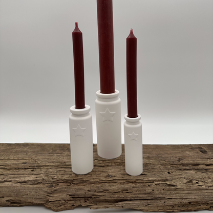 Sternväschen Vase Stabkerzenhalter