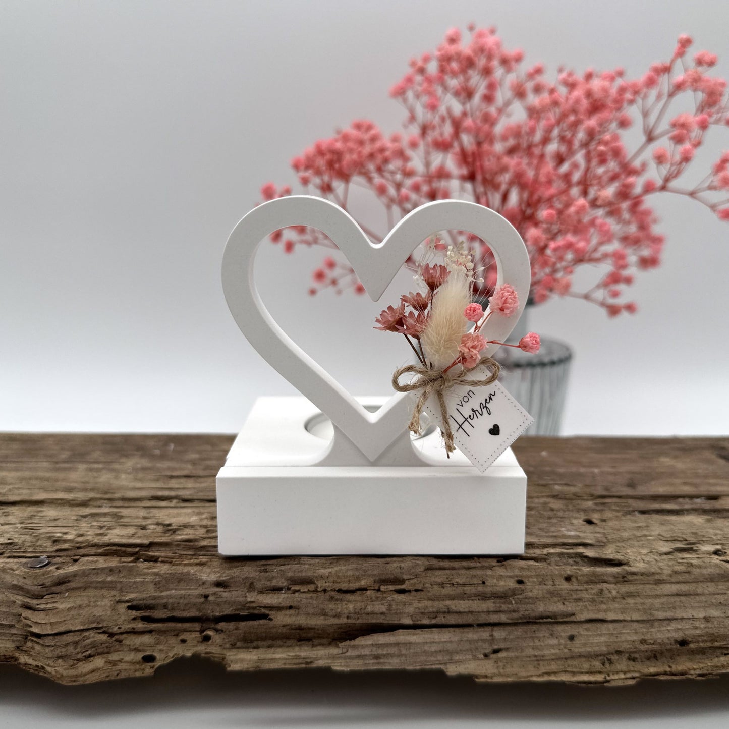 Einschieber Herz Silhouette kurz