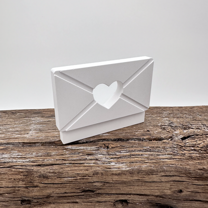 Einschieber Brief mit Herz Emoji kurz