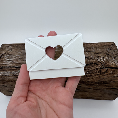 Einschieber Brief mit Herz Emoji kurz