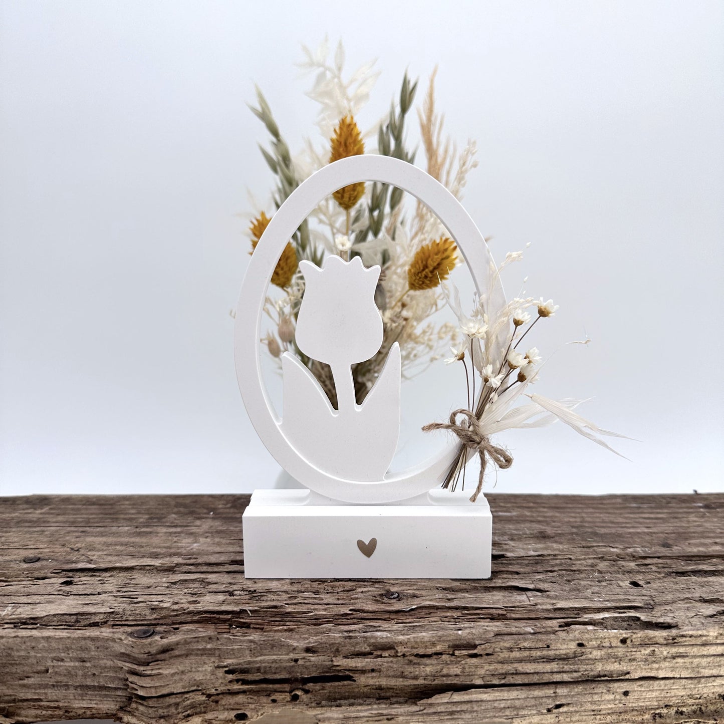 Einschieber Tulpe im Ei Silhouette kurz