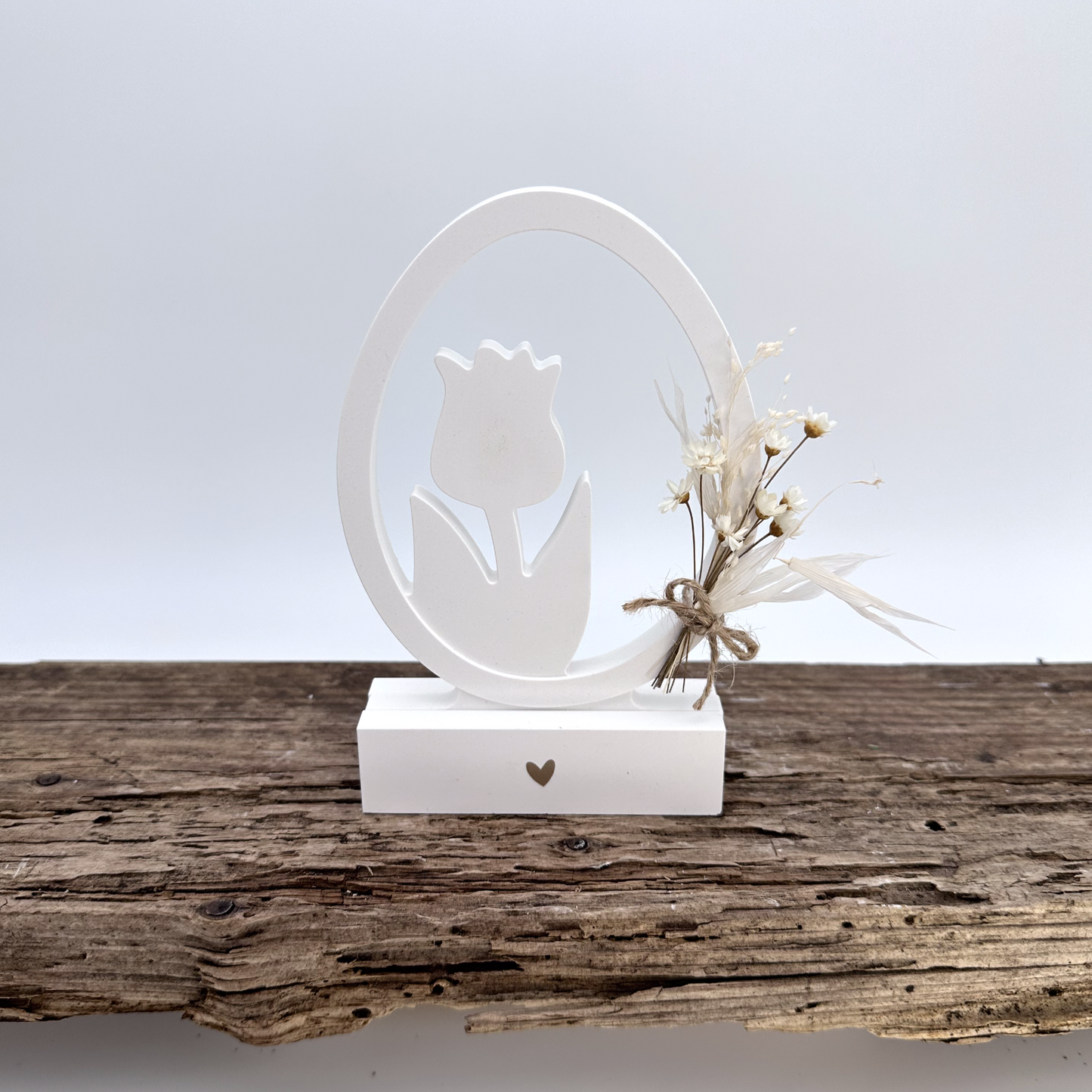 Einschieber Tulpe im Ei Silhouette kurz