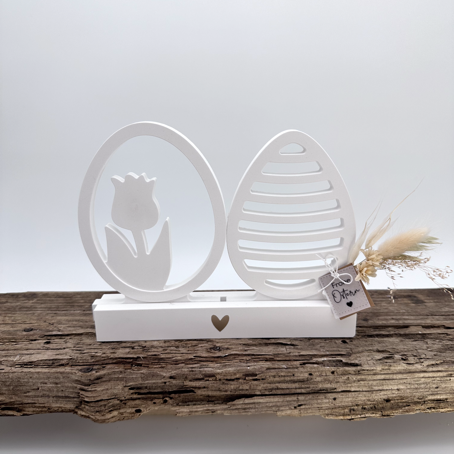 Einschieber Tulpe im Ei Silhouette kurz