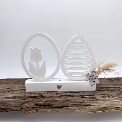 Einschieber Tulpe im Ei Silhouette kurz