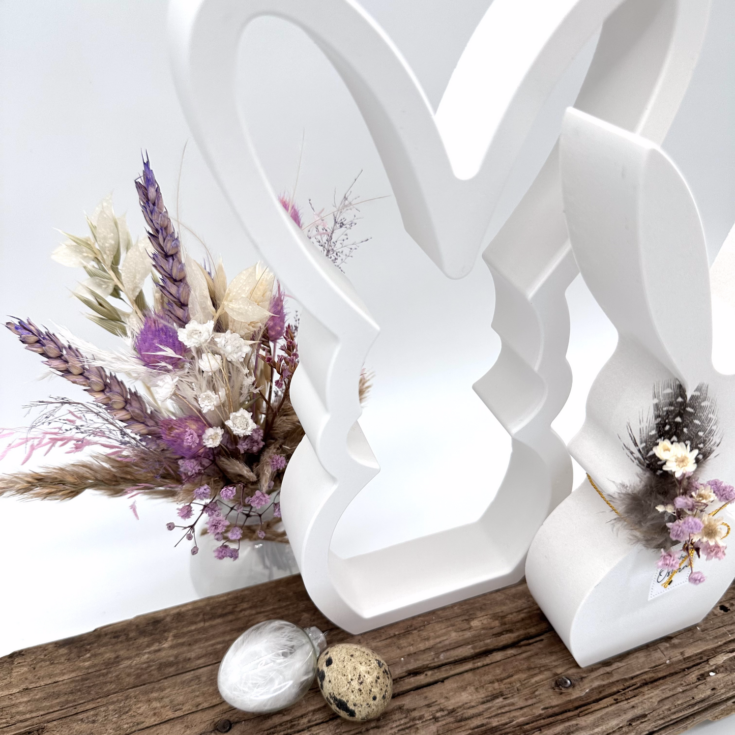 Hase Silhouette stehend 2-1