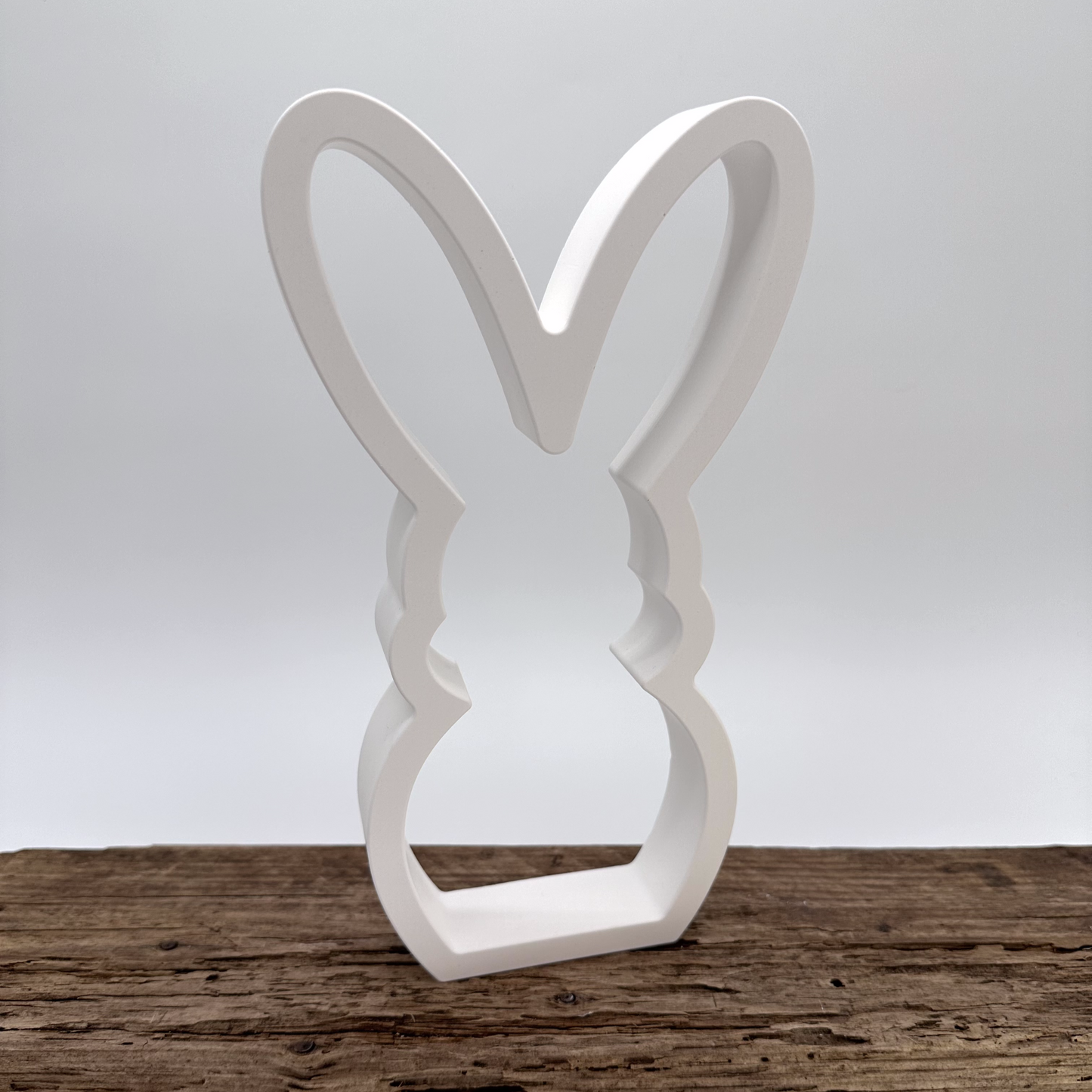 Hase Silhouette stehend 2-1