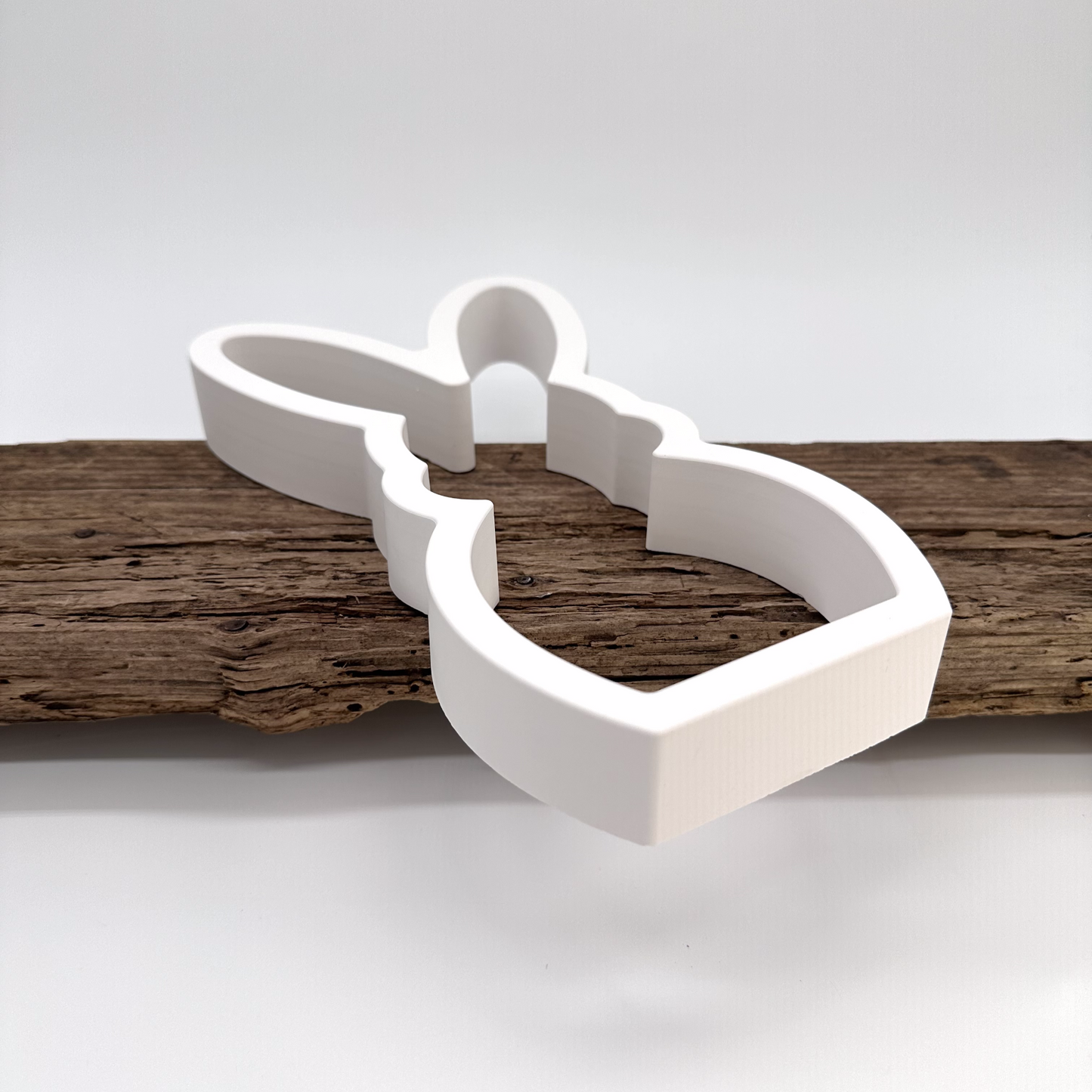 Hase Silhouette stehend 2-1