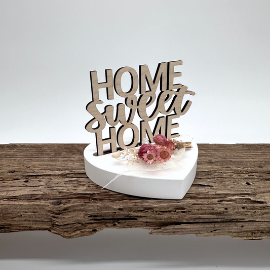 Home sweet Home | Laser- und Plotterdatei in PNG, SVG und DXF | Tommy's Molds Design für Einschieber