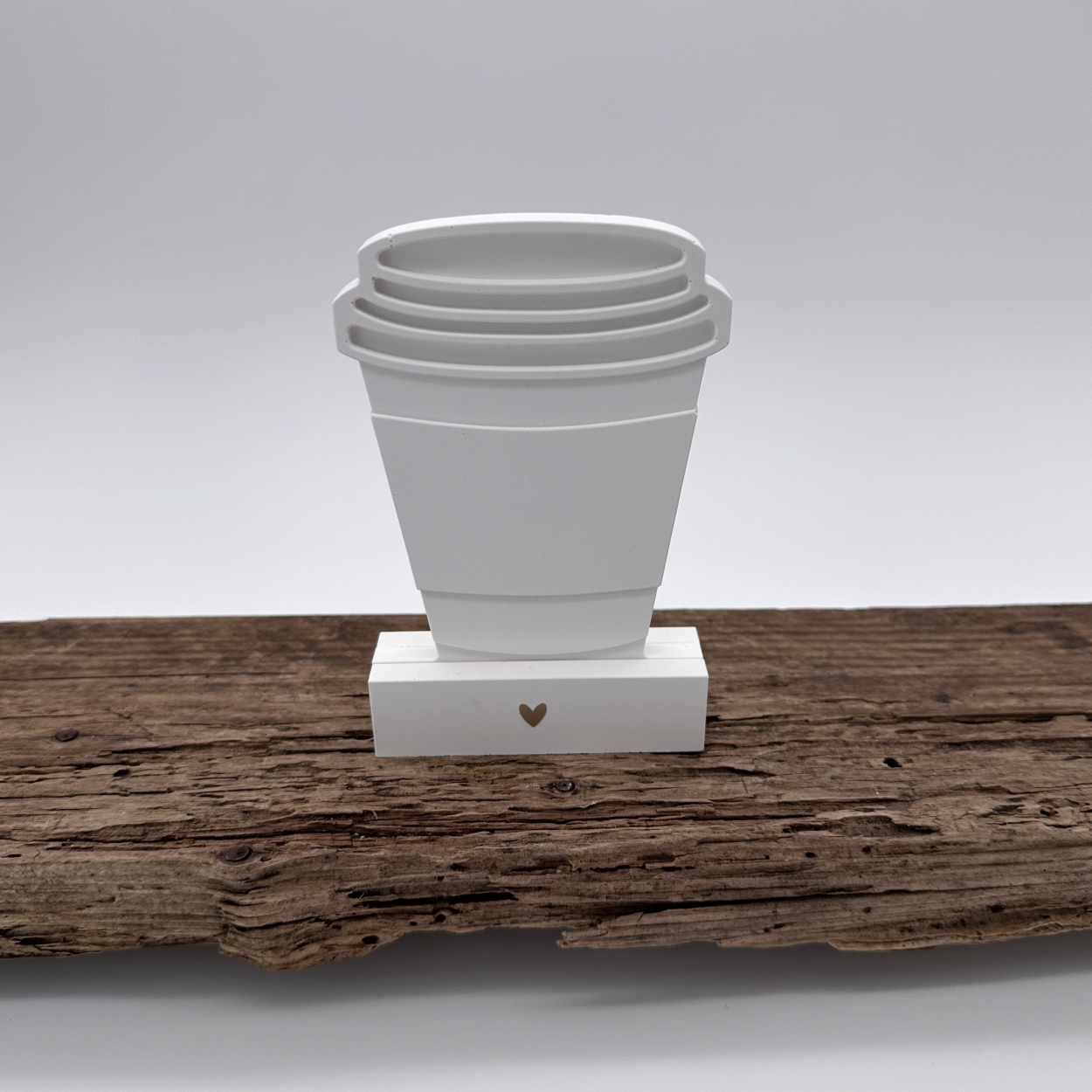 Einschieber Kaffeebecher 'Coffee to go' kurz