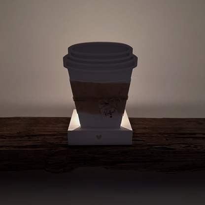 Einschieber Kaffeebecher 'Coffee to go' kurz