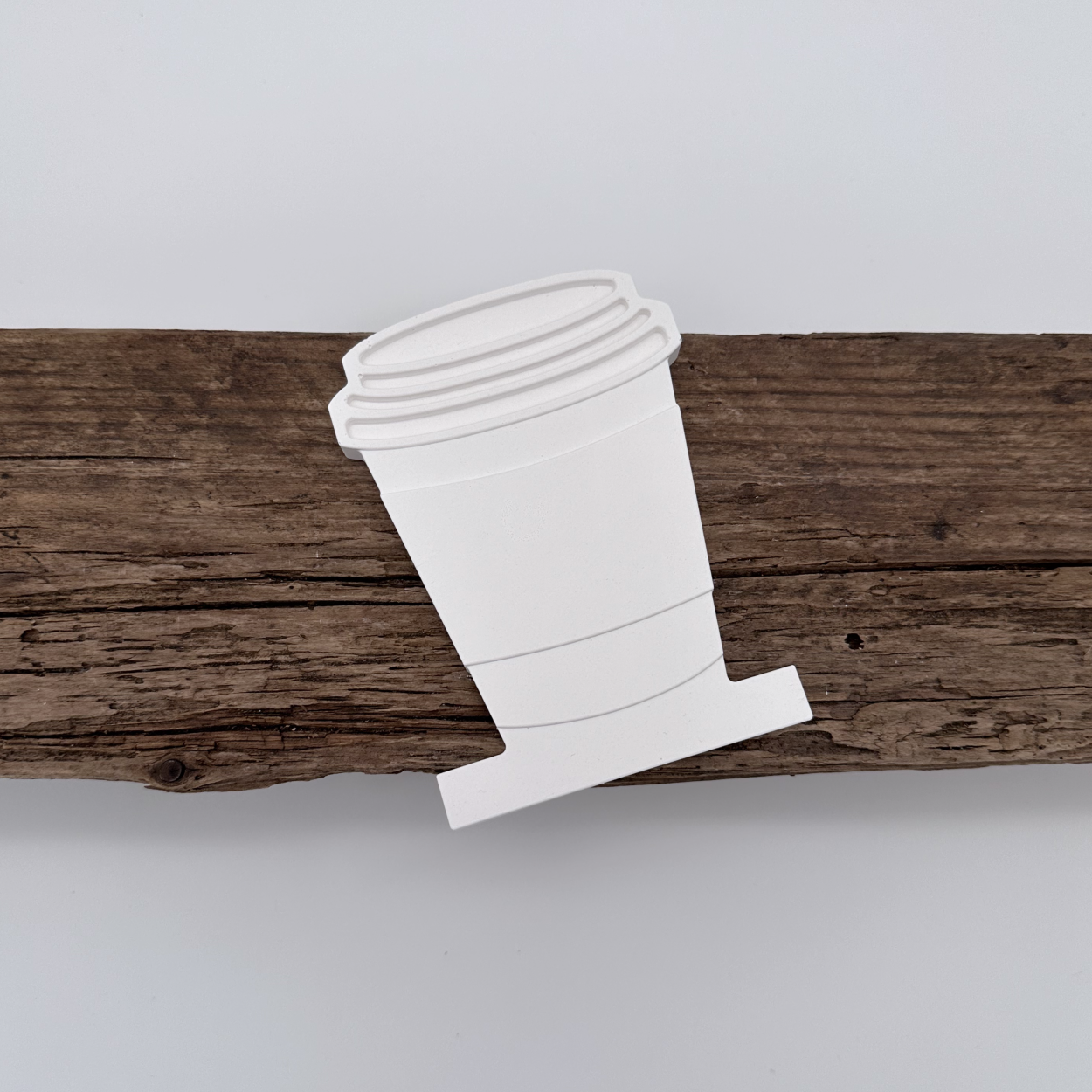 Einschieber Kaffeebecher 'Coffee to go' kurz