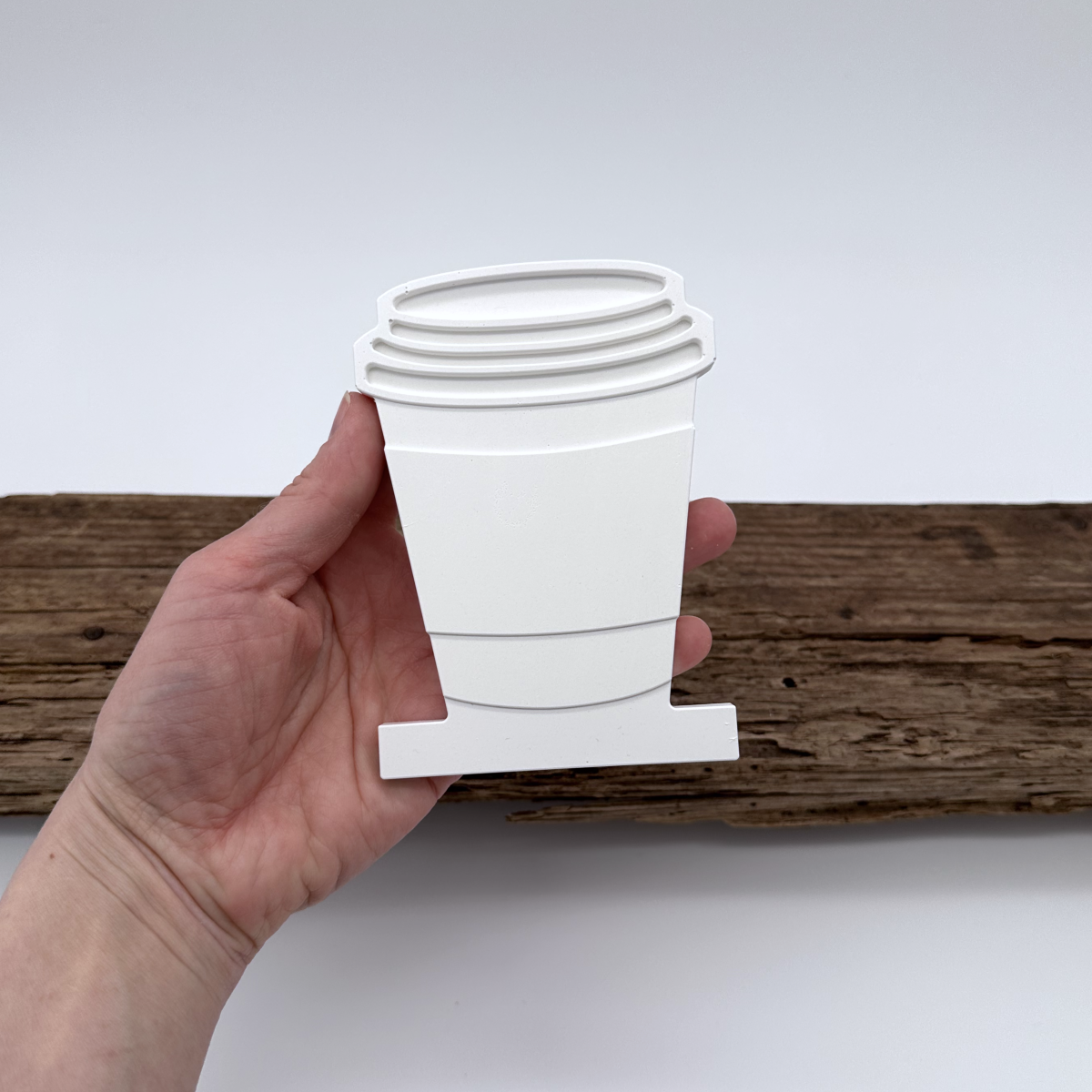 Einschieber Kaffeebecher 'Coffee to go' kurz