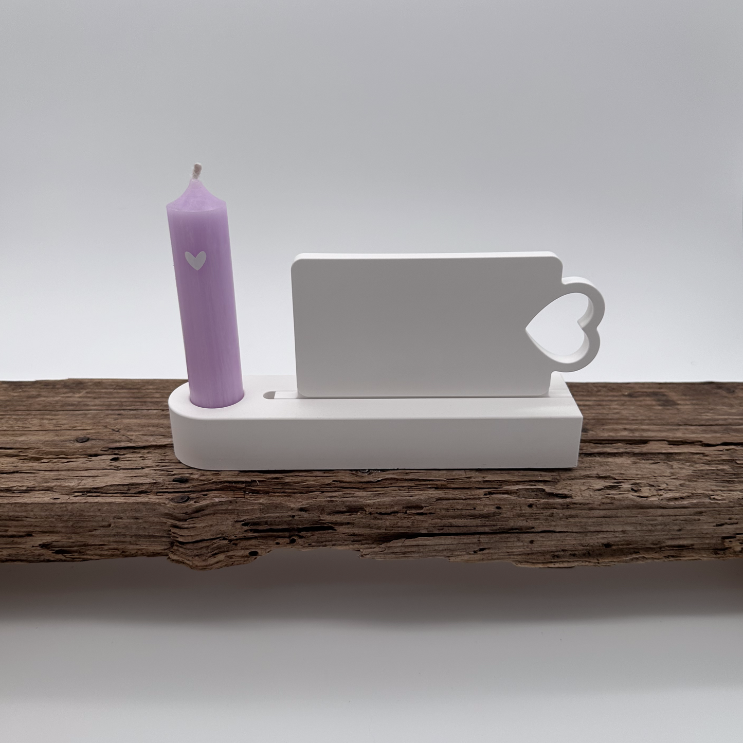 Einschieber Schild mit Herz mittel