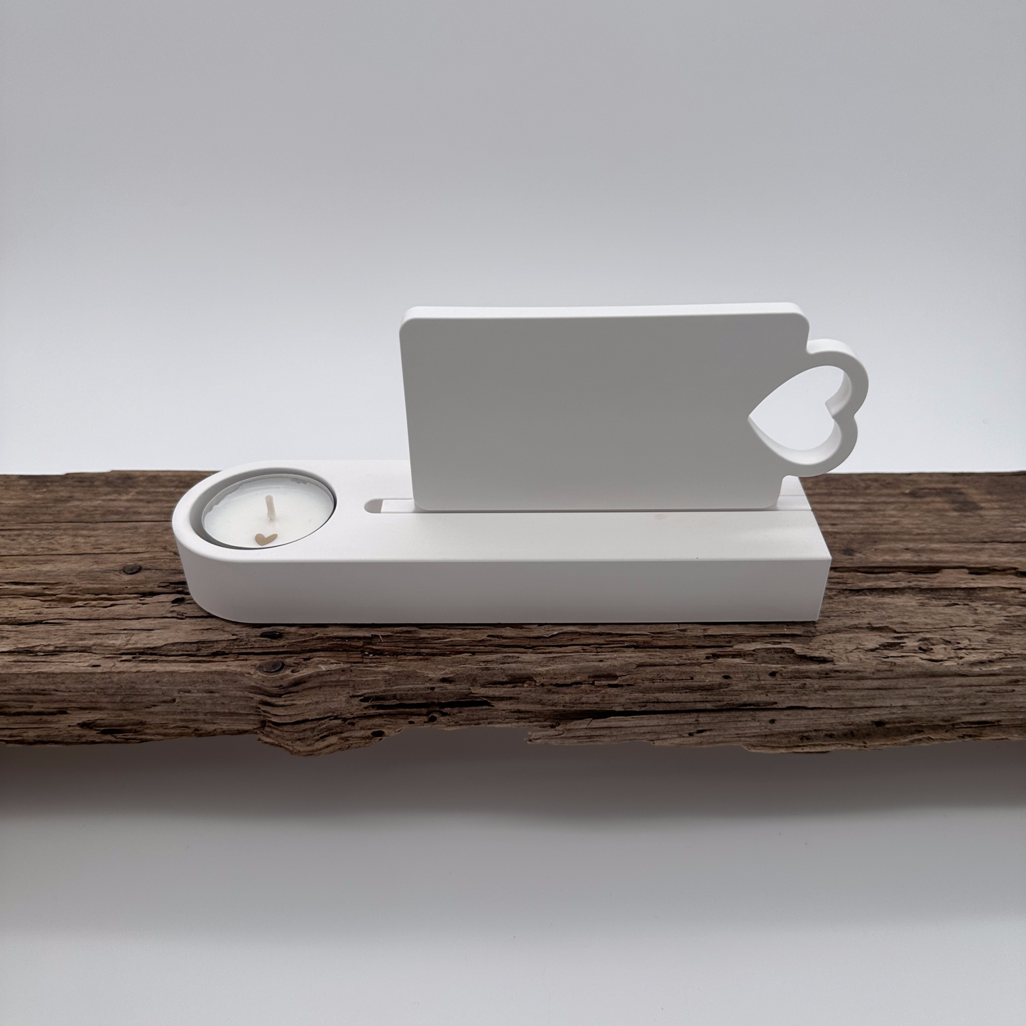 Einschieber Schild mit Herz mittel