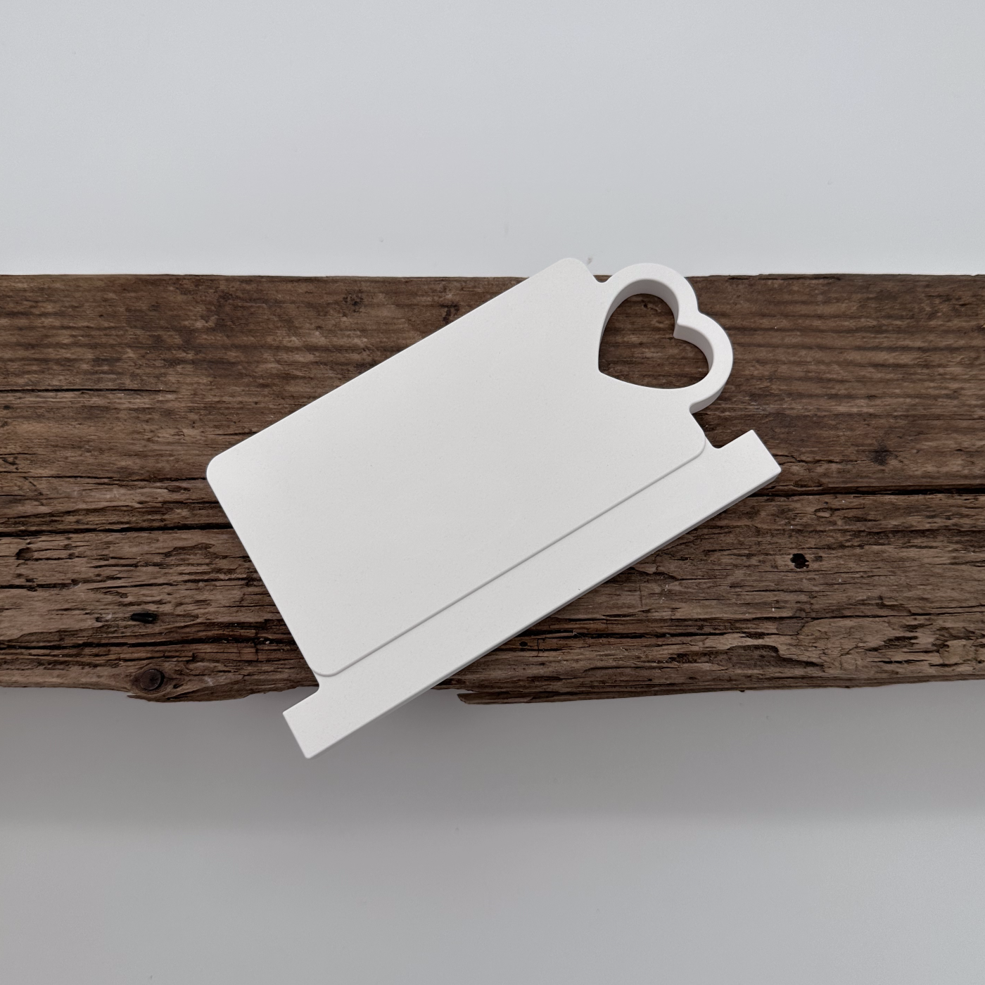 Einschieber Schild mit Herz mittel