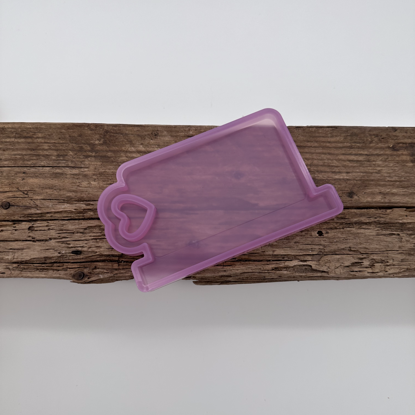 Einschieber Schild mit Herz mittel