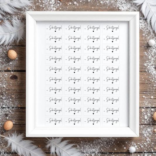 Schutzengel klein quer A5 Bogen