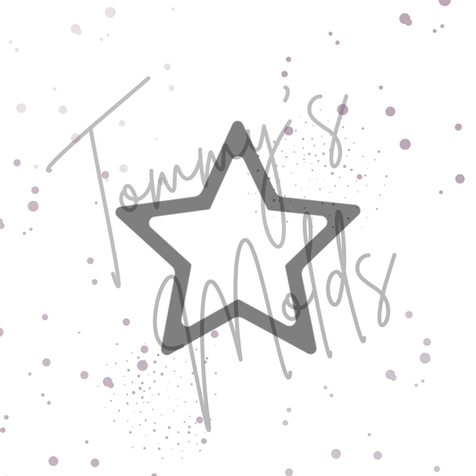 Vorlage Aufsatz Stern Ballonlichthalter 3D Druck